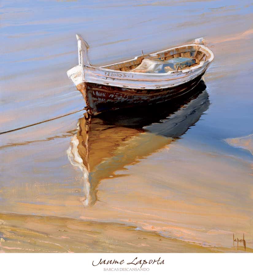 Barcas Descansando by artist Jaume Laporta