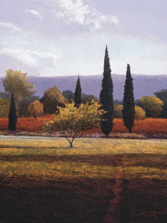 St. Saturnin-d‚ÄôApt by artist  Kent Lovelace