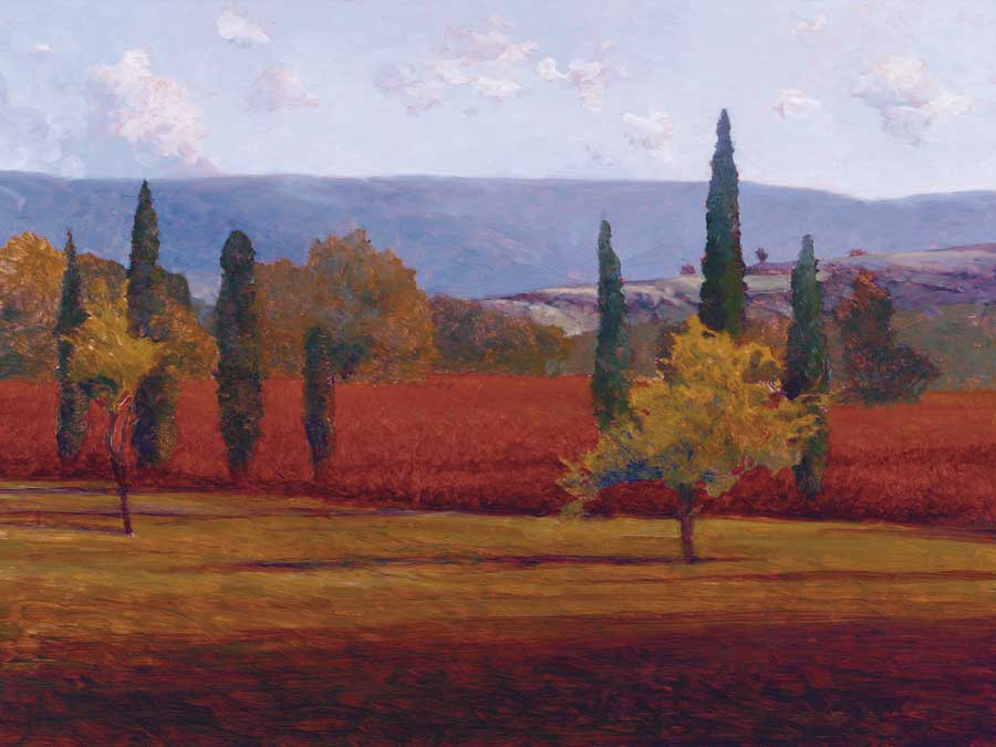 St. Saturnin Study by artist  Kent Lovelace