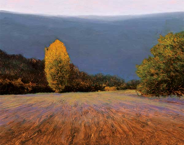 Coline Bleue by artist  Kent Lovelace