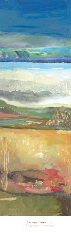 Nantucket Vistas I by artist  Marlene Lenker