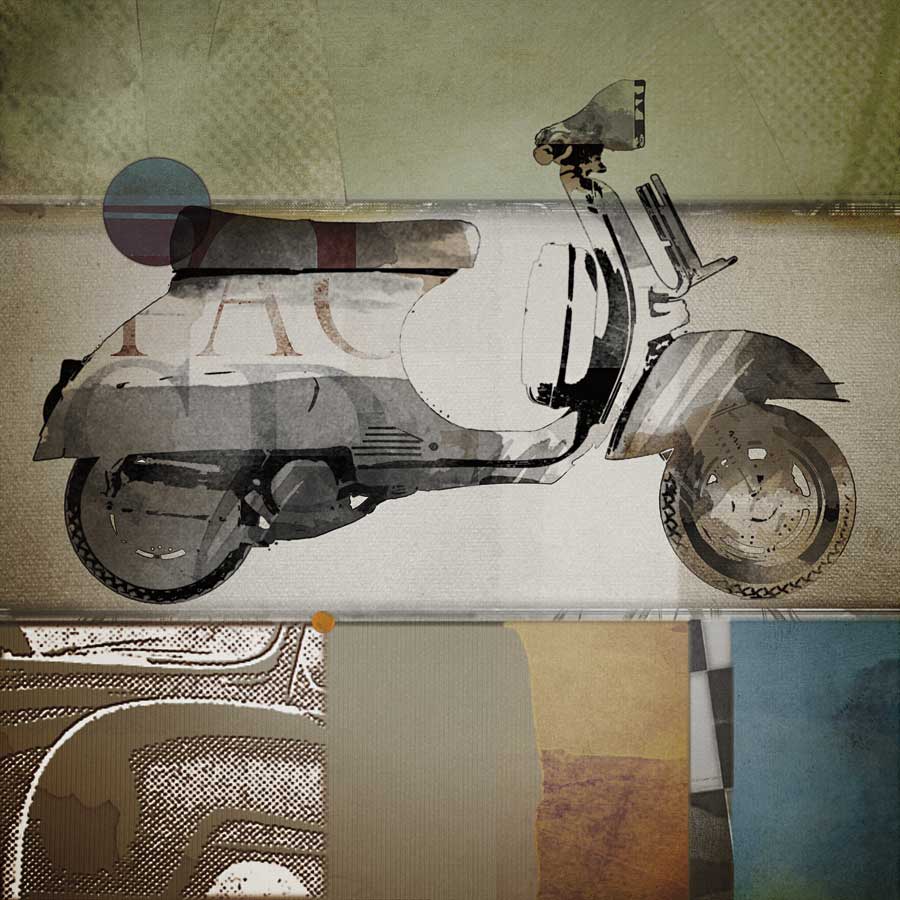 Rides II by artist  Noah Li-Leger