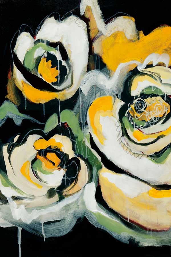 Regal Blooms I by artist  Angela Maritz