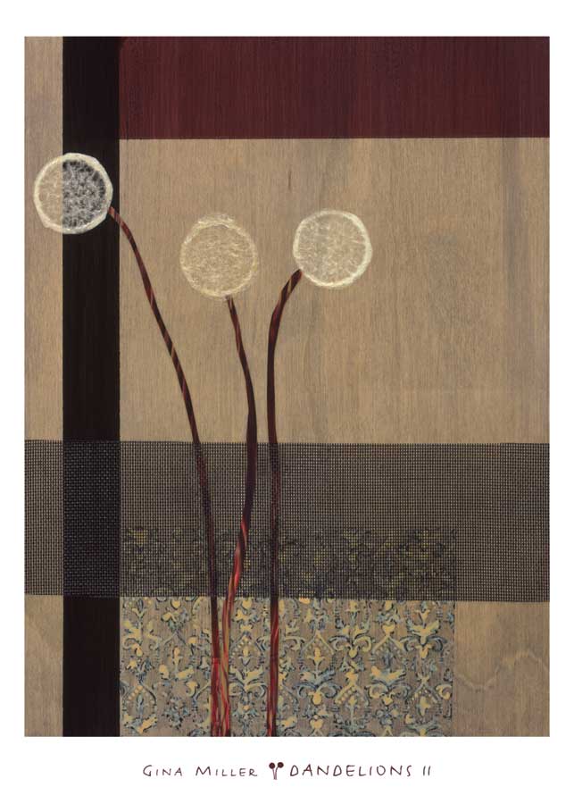 Dandelions II by artist  Gina Miller