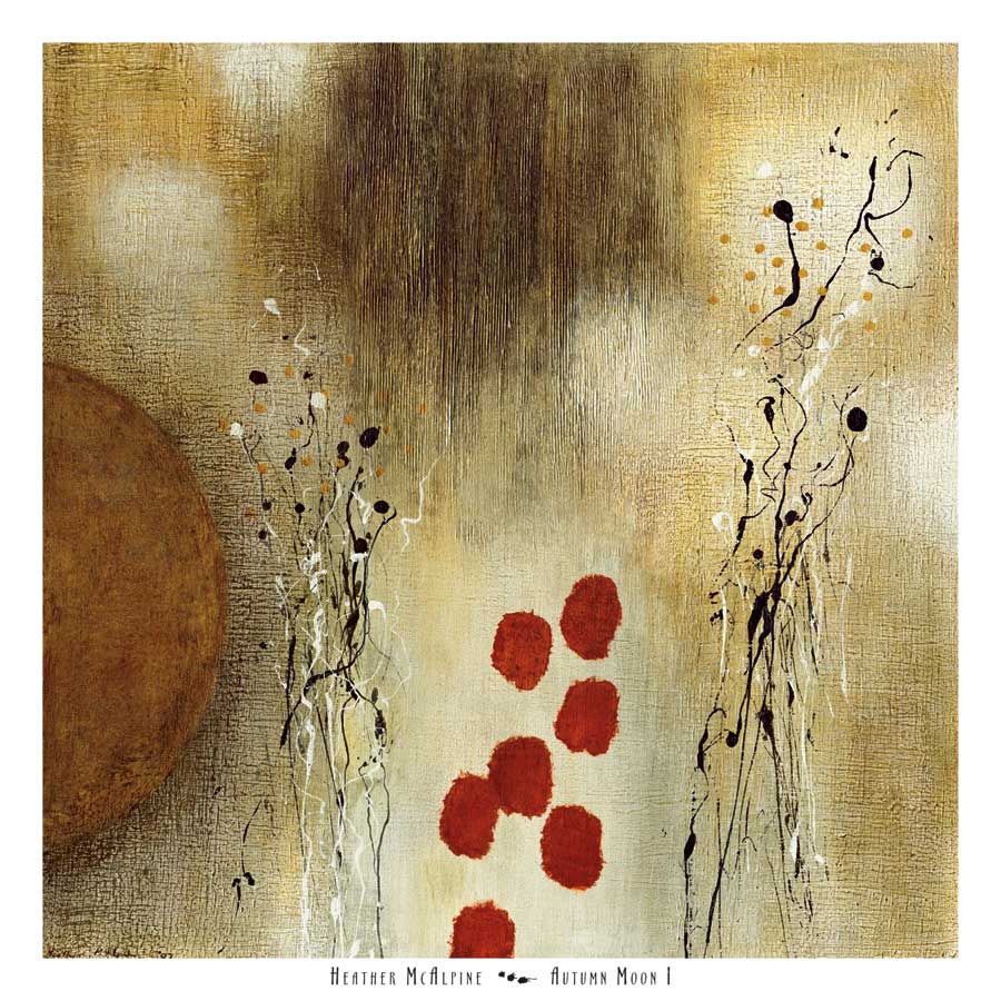 Autumn Moon I by artist  Heather  McAlpine