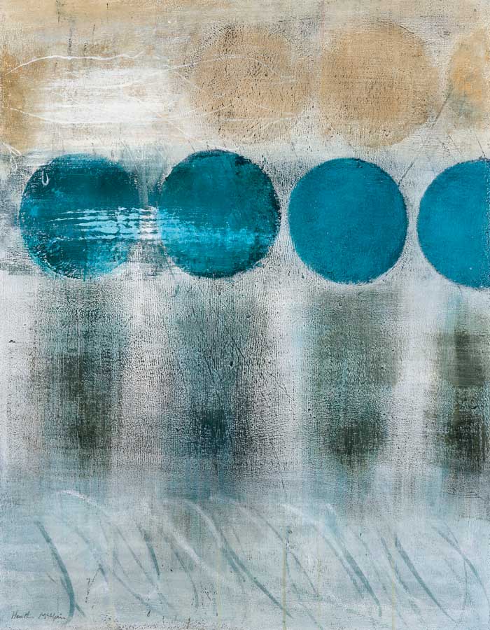 Blue Moon I by artist Heather McAlpine