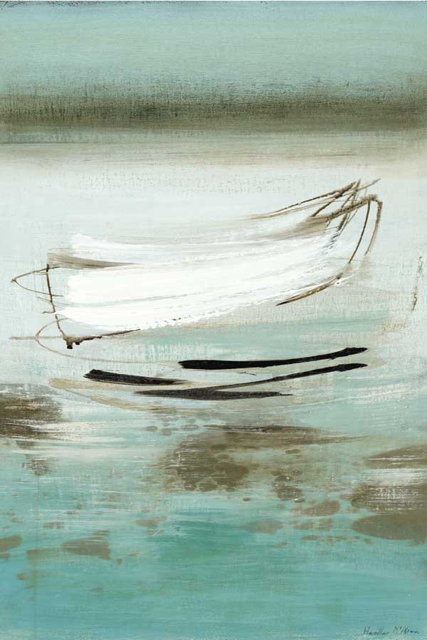 Canoe by artist Heather McAlpine
