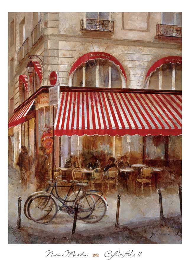 Cafe de Paris II by artist  Noemi Martin