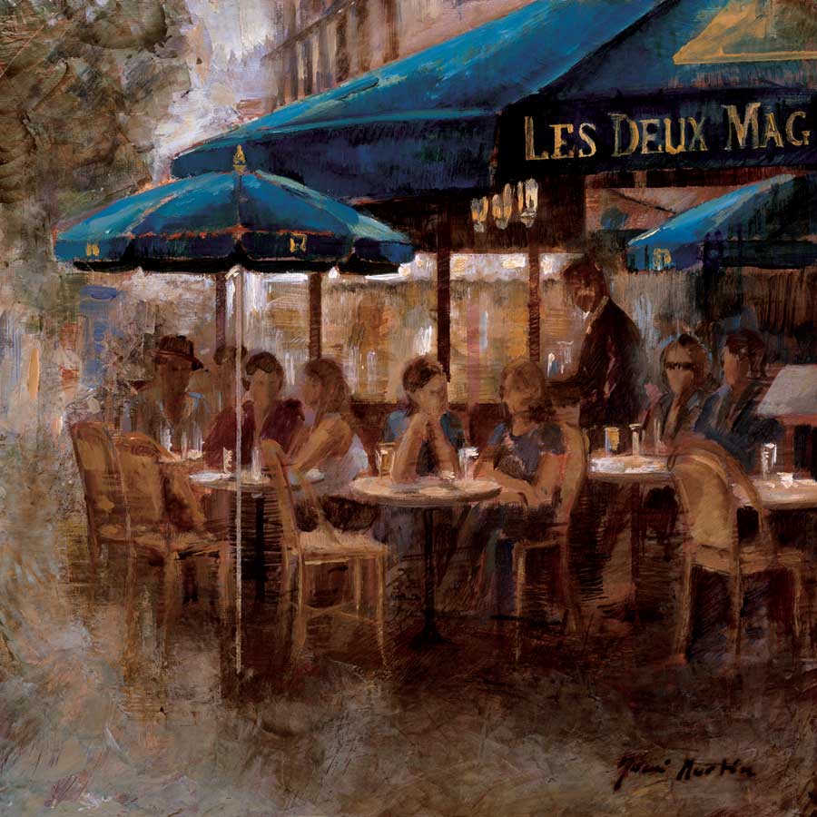 Le Deux Magots by artist Noemi Martin