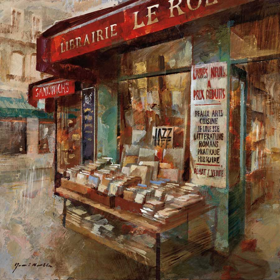 Librairie Paris by artist Noemi Martin