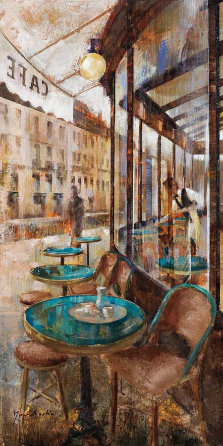Terraza Café de Flore by artist Noemi Martin