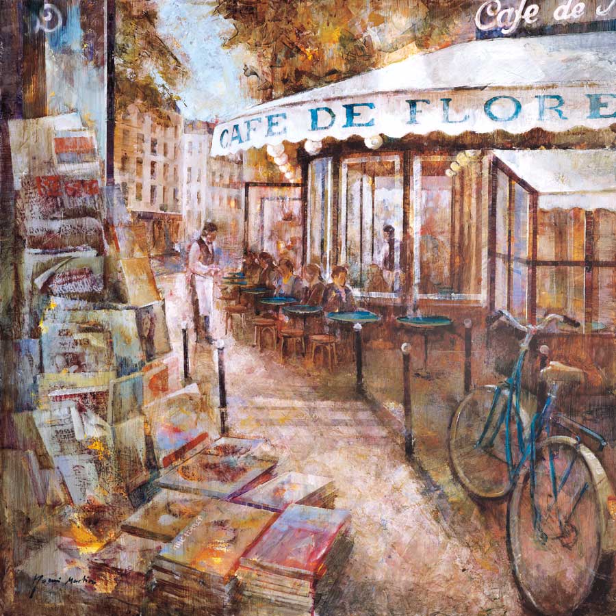 St.Germain, Paris by artist Noemi Martin