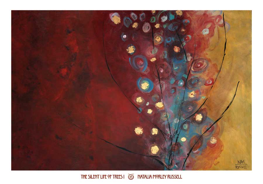 The Silent Life of Trees I by artist  Natalia  Morley Russell