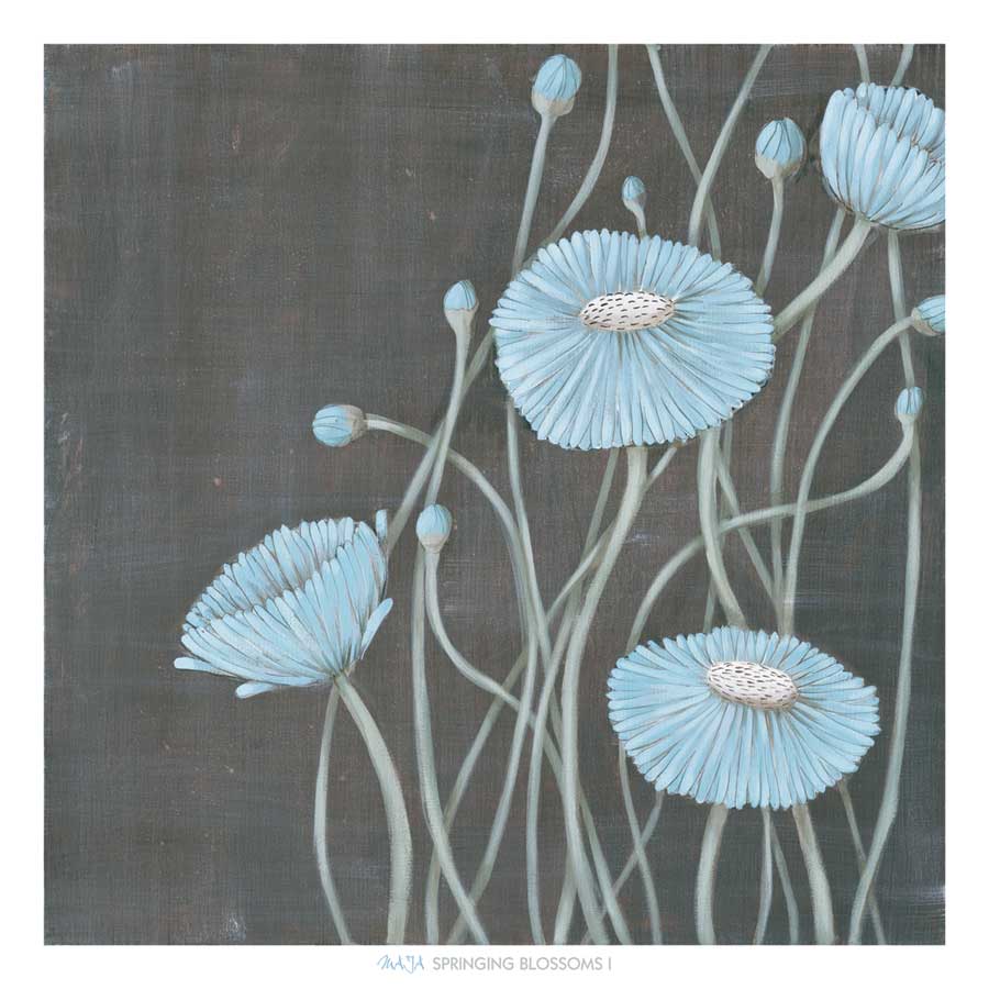 Springing Blossoms I by artist  MAJA (Manuela Jarry)