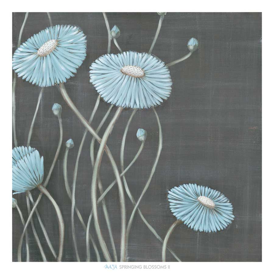 Springing Blossoms II by artist  MAJA (Manuela Jarry)