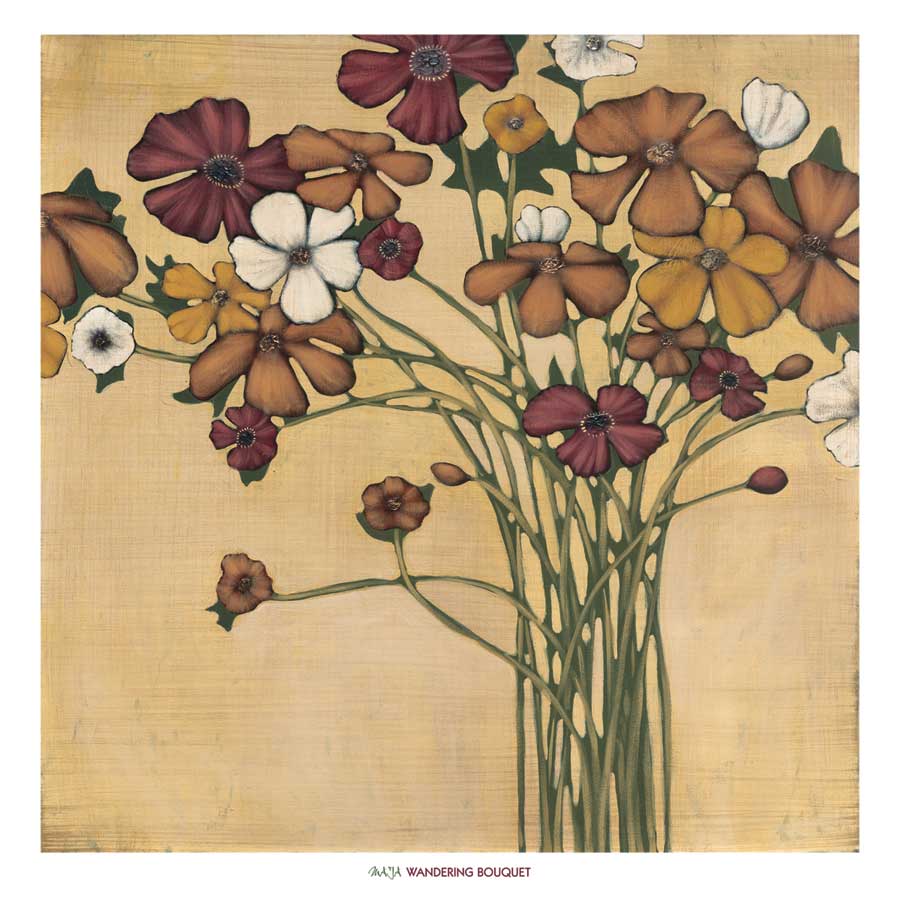 Wandering Bouquet by artist  MAJA (Jarry, Manuela)