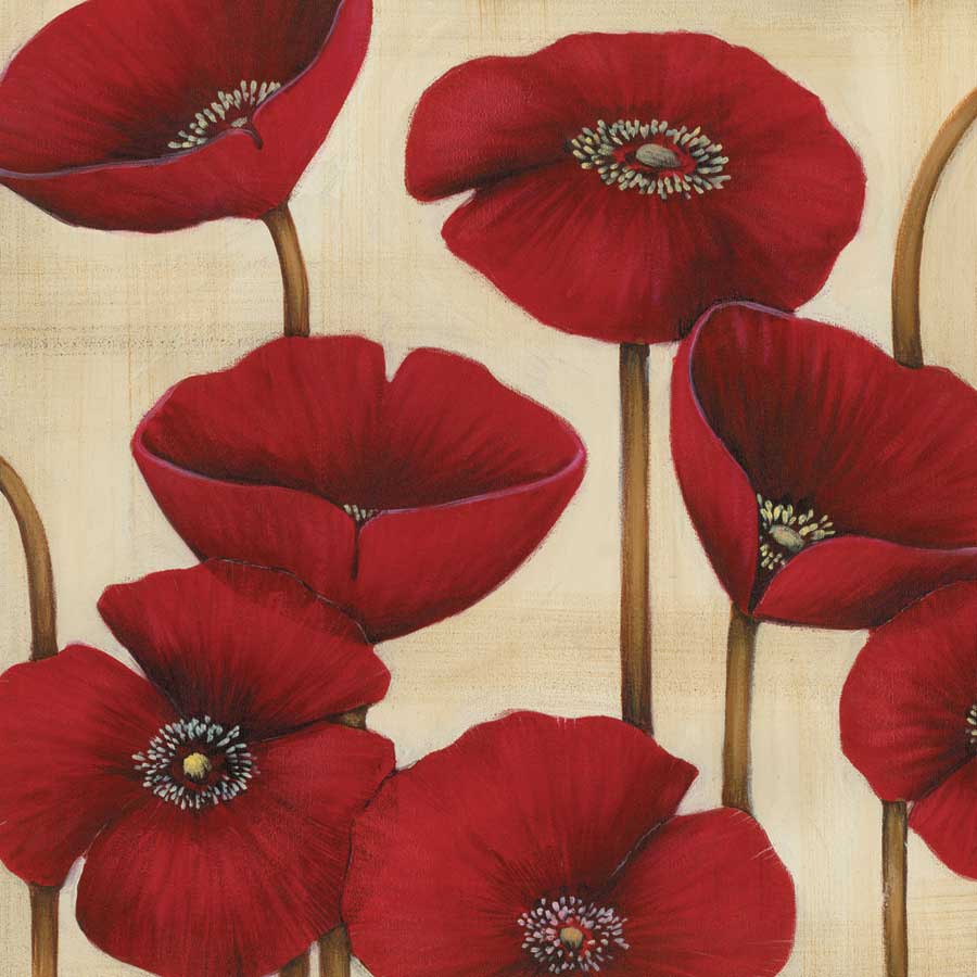 Bouquet Rouge by artist  MAJA