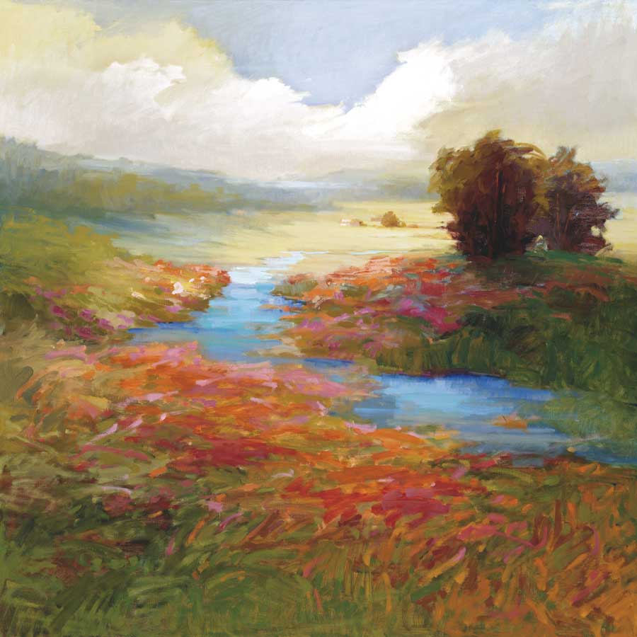 Brilliant Blossoms by artist  Vicki McMurry