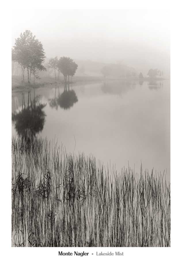 Lakeside Mist by artist  Monte Nagler
