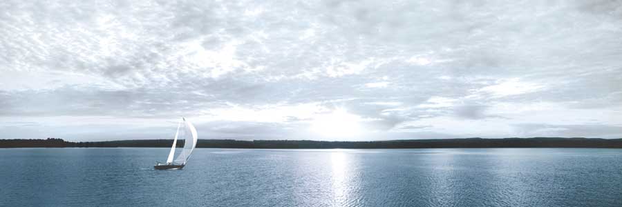 Sunset Sailing by artist  Monte Nagler