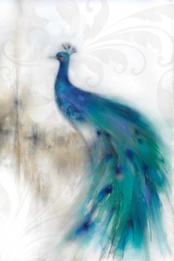 Jewel Plumes II by artist J.P.  Prior