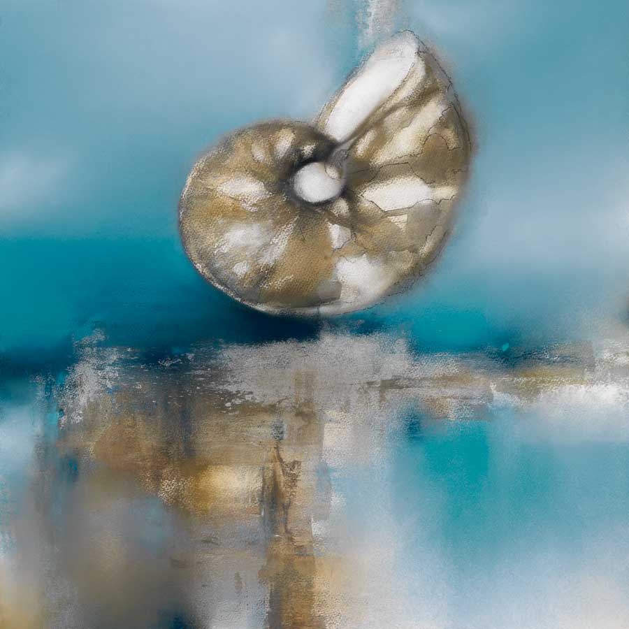 Blue Shores Nautilus by artist J.P.  Prior