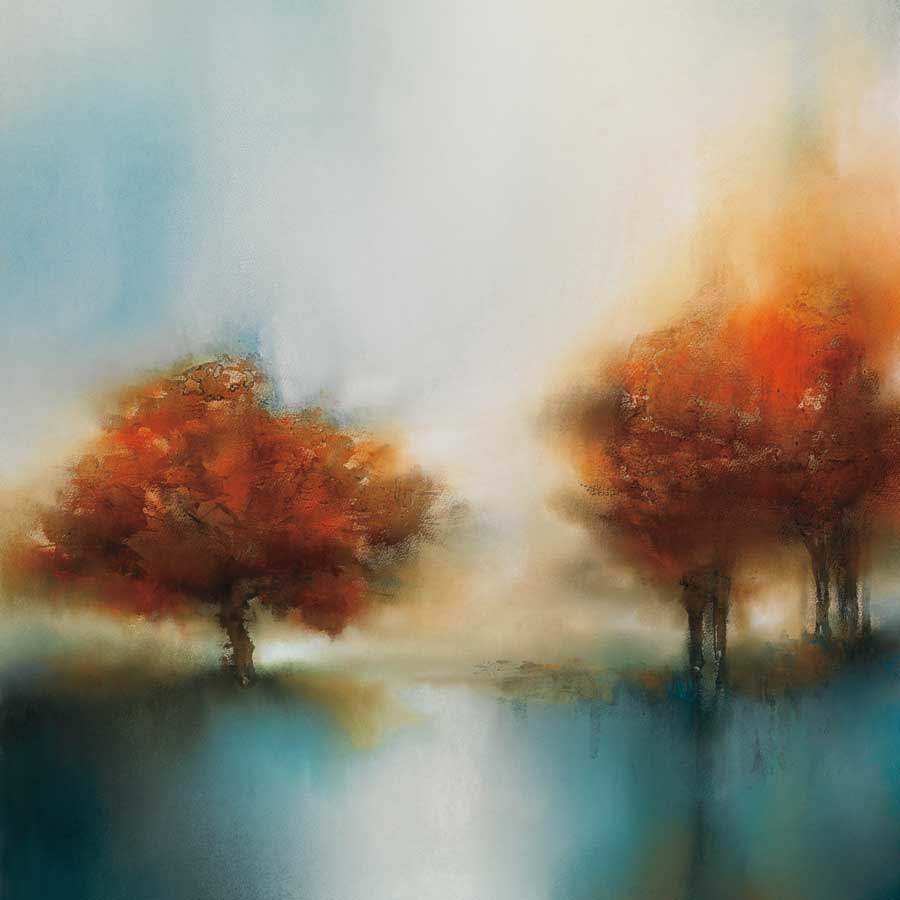 Morning Mist & Maple II by artist J.P. Prior