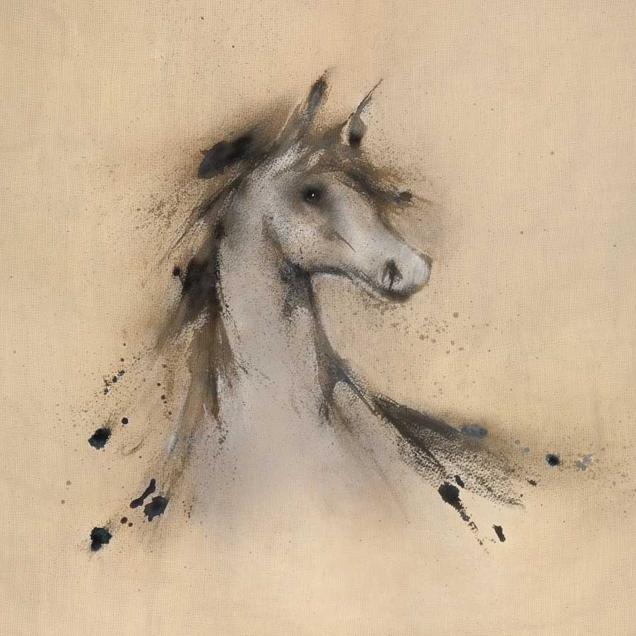 Horse Play I by artist J.P. Prior