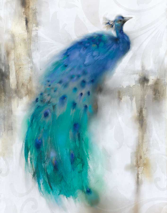 Jewel Plumes I by artist J.P. Prior