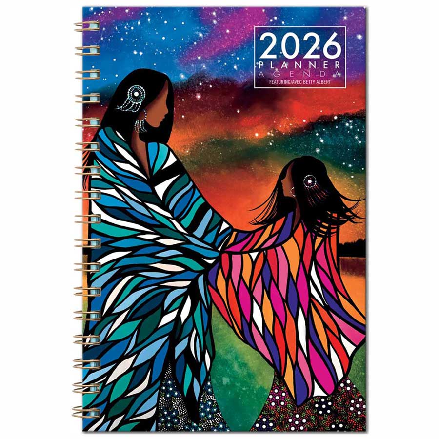 Mother & Daughter 2026 Weekly Planner by artist Betty Albert