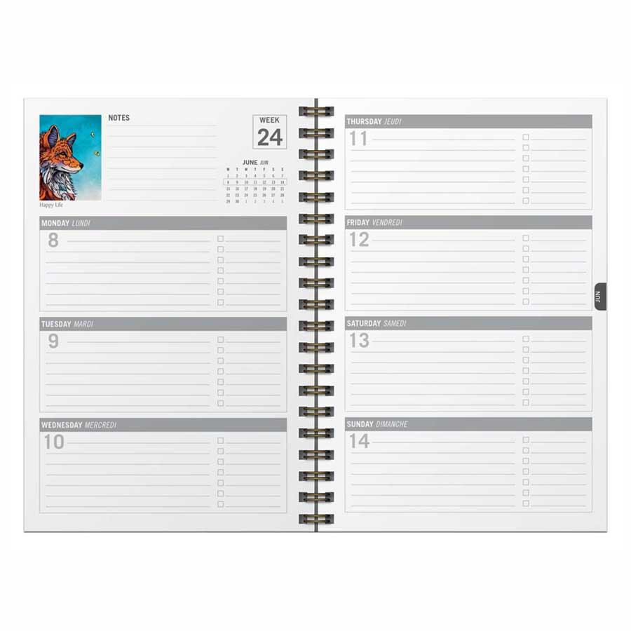 Medicine Ponies 2026 Weekly Planner