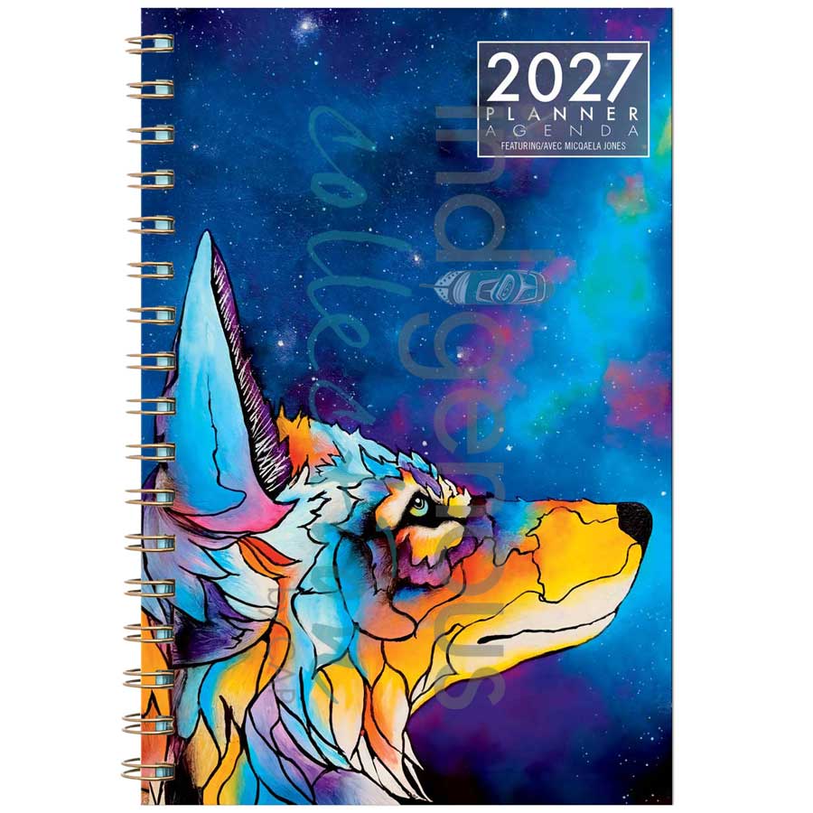 Micqaela Jones 2027 Weekly Planner by artist Micqaela Jones. Indigenous Collection.