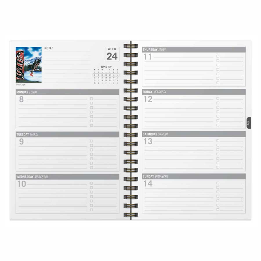 Hummingbird Design 2026 Weekly Planner