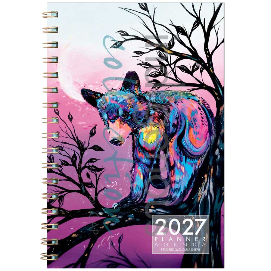 Carla Joseph 2027 Weekly Planner by artist Carla Joseph. Indigenous Collection.