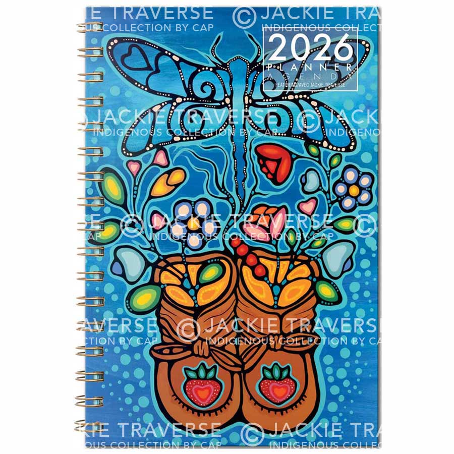 Little Ancestors 2026 Weekly Planner by artist Jackie Traverse