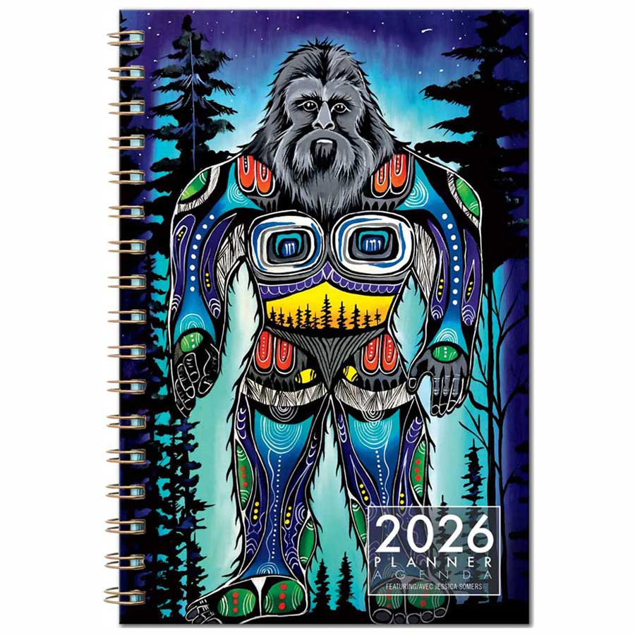 Walking Tall 2026 Weekly Planner by artist Jessica Somers