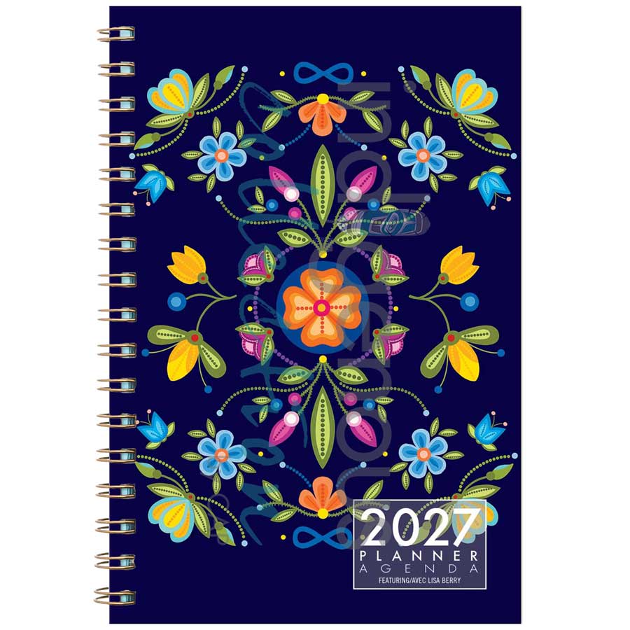 Lisa Berry 2027 Weekly Planner by artist Lisa Berry. Indigenous Collection.