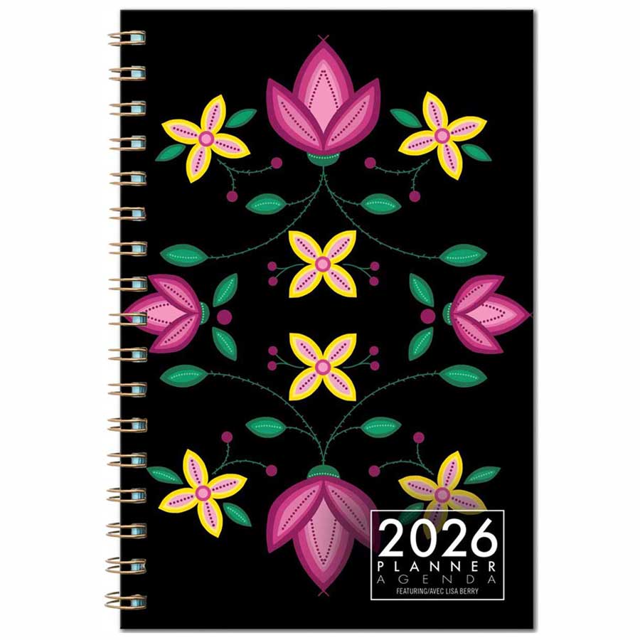 Winter 2026 Weekly Planner by artist Lisa Berry
