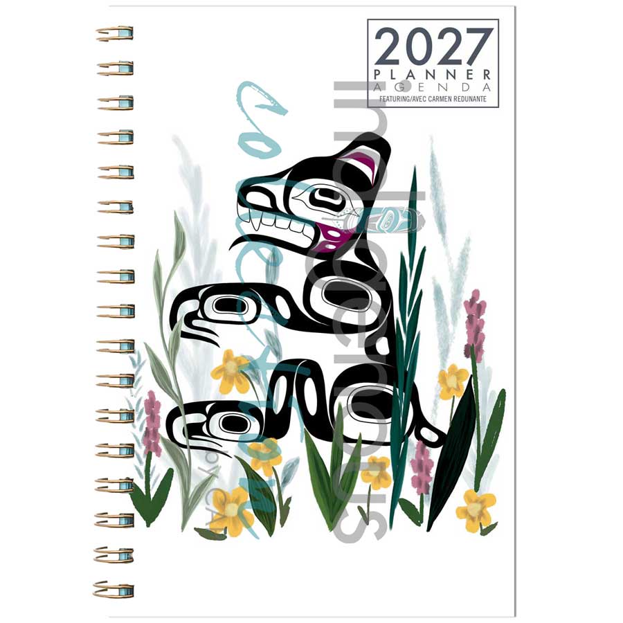Carmen Redunante 2027 Weekly Planner by artist Carmen Redunante. Indigenous Collection.