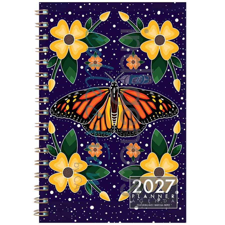 Marissa Indoe 2027 Weekly Planner by artist Marissa Indoe. Indigenous Collection.