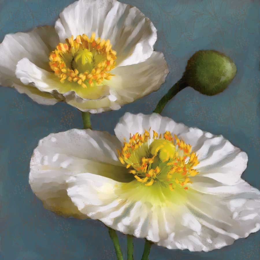 Poppy Parfait I by artist Janel Pahl