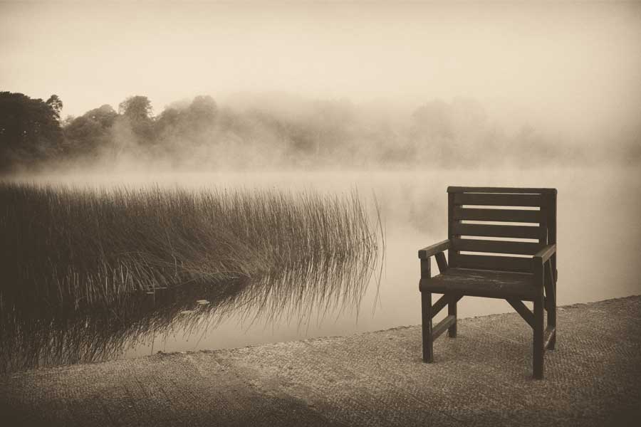 Reflections at Dawn by artist Janel Pahl