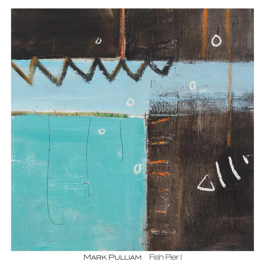 Fish Pier I by artist  Mark Pulliam