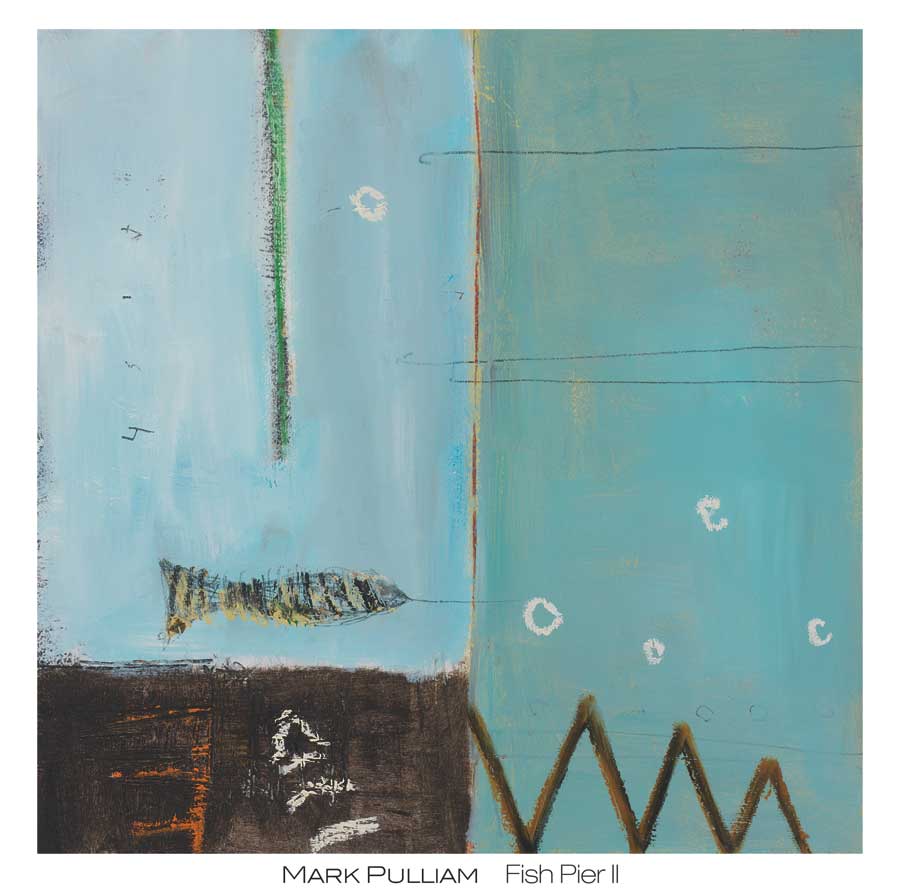 Fish Pier II by artist  Mark Pulliam