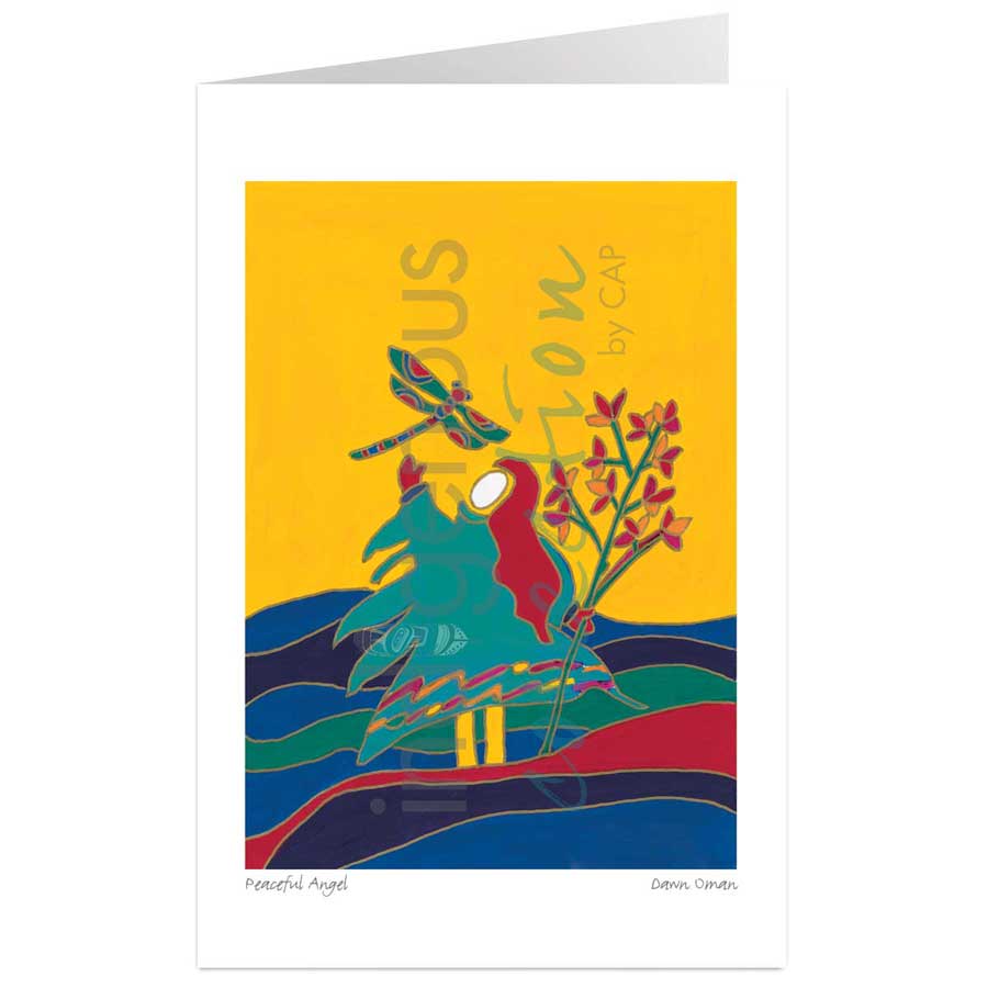 Peaceful Angel by artist Dawn Oman