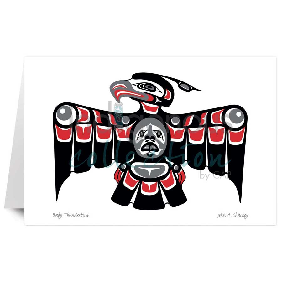 Baby Thunderbird by artist John A. Sharkey