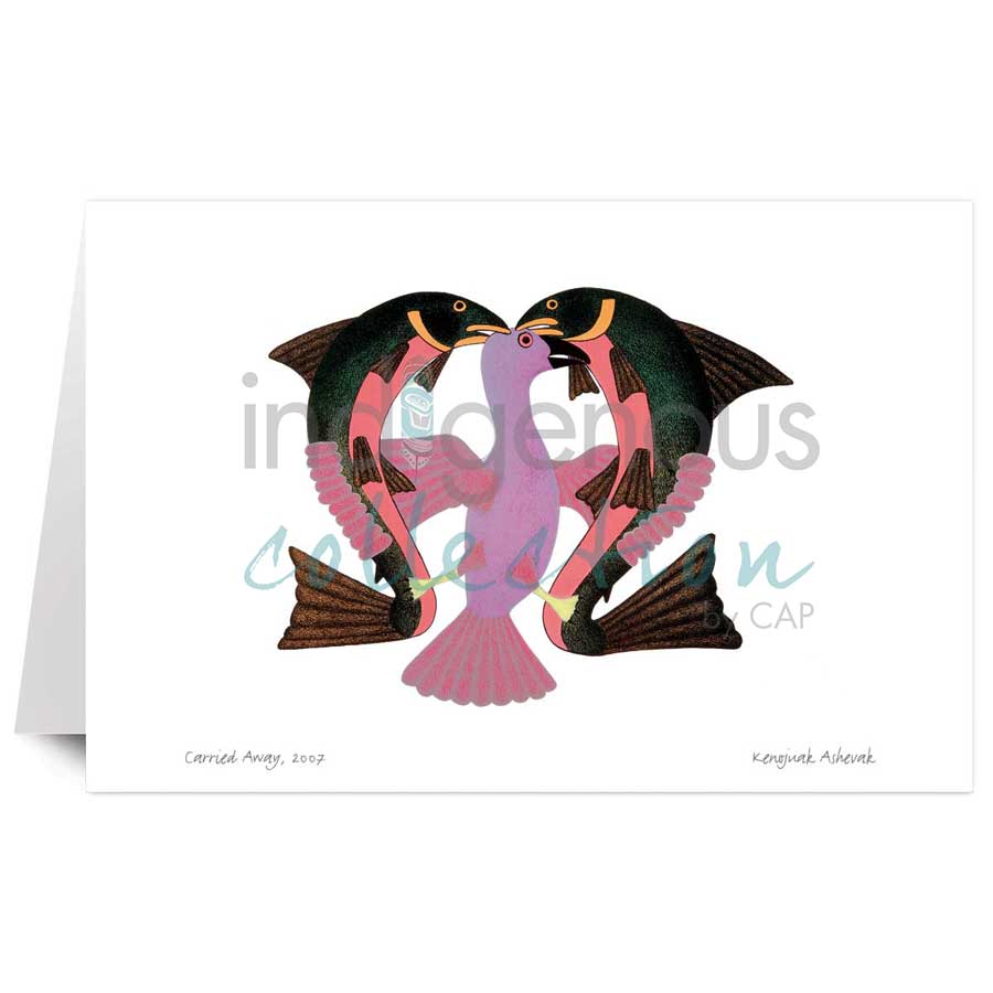 Carried Away by artist Kenojuak Ashevak