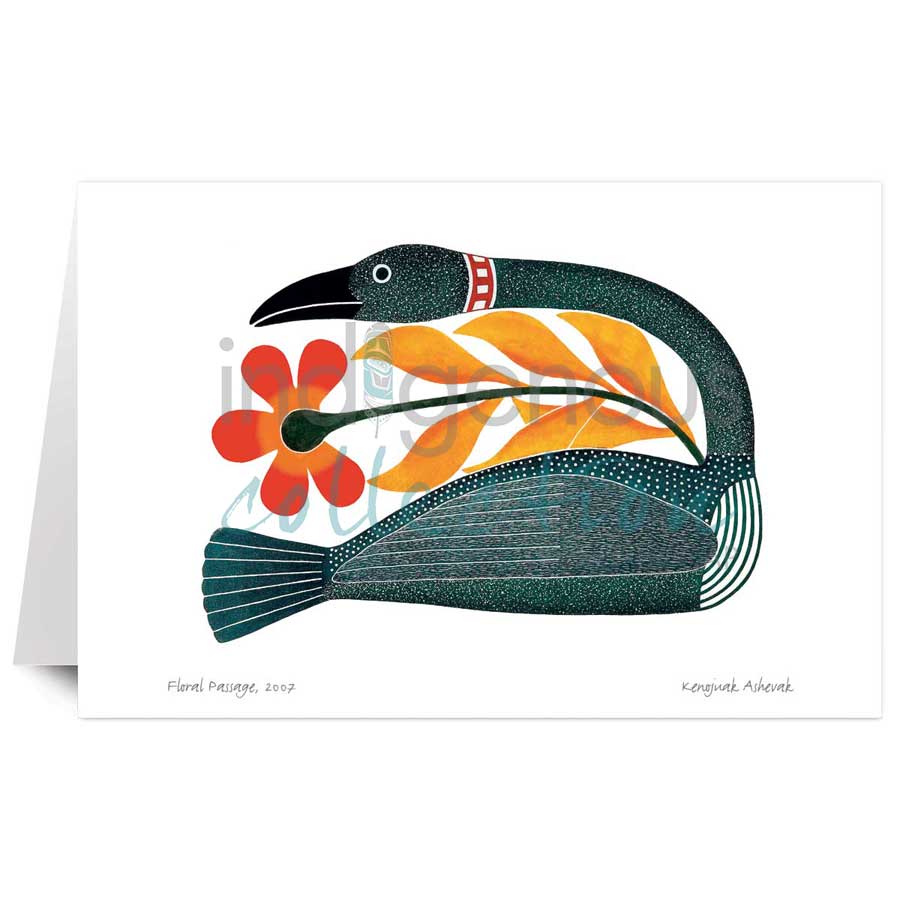 Floral Passage by artist Kenojuak Ashevak