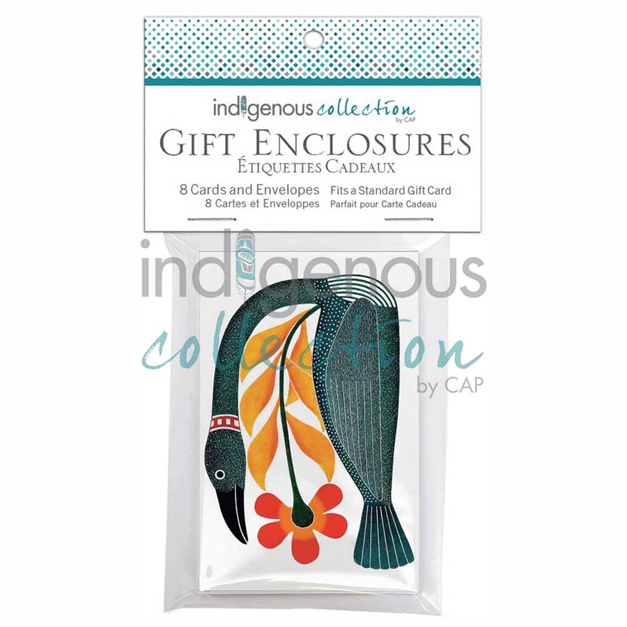 Floral Passage Gift Enclosure Cards by artist Kenojuak Ashevak