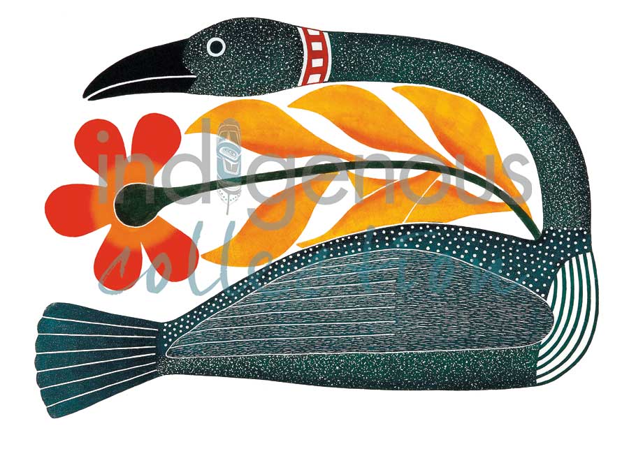 Floral Passage by artist Kenojuak Ashevak